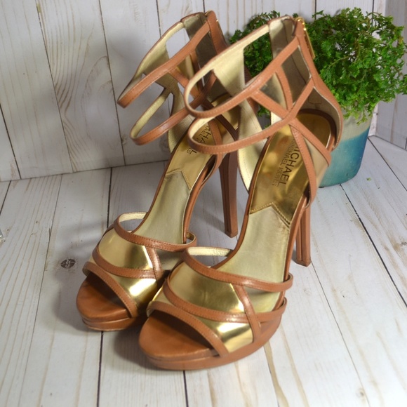 Michael Kors Shoes - Michael Kors Strappy Ankle Sandals High Heels